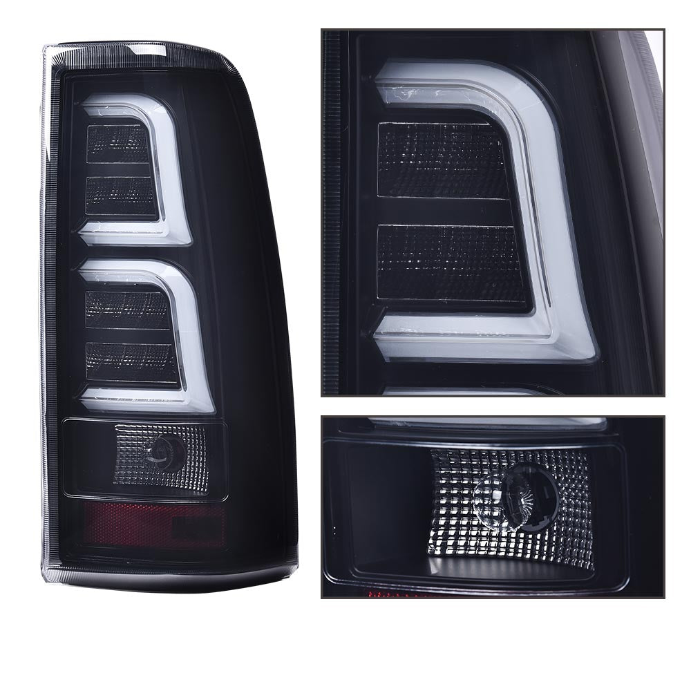 Led Black Tube Drl Taillights 99-06 Silverado/Sierra
