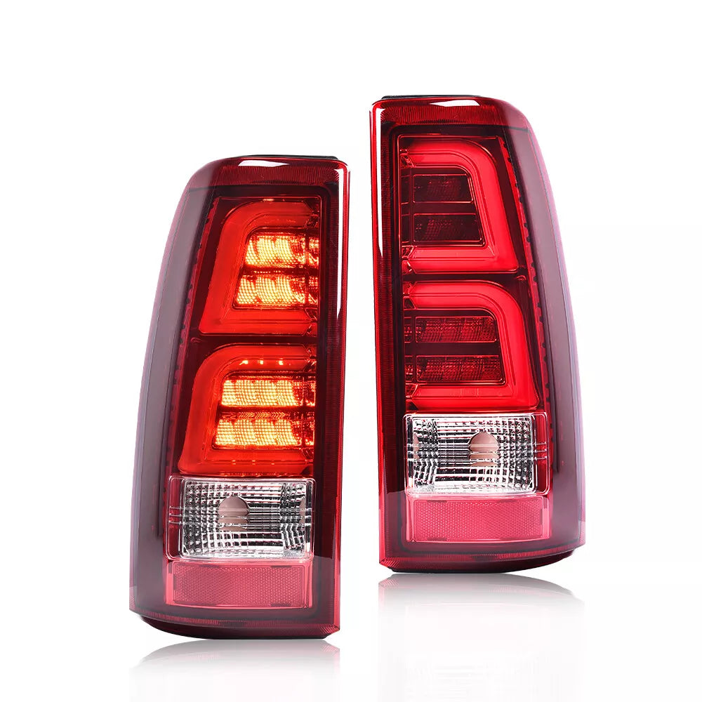 Led Red Tube Drl Taillights 99-06 Silverado/Sierra