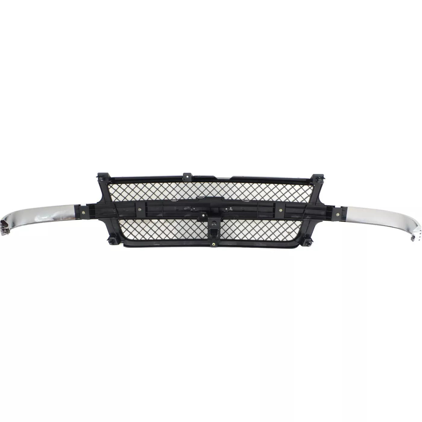 Chrome/ Black Grill 01-02 Silverado 2500/3500HD