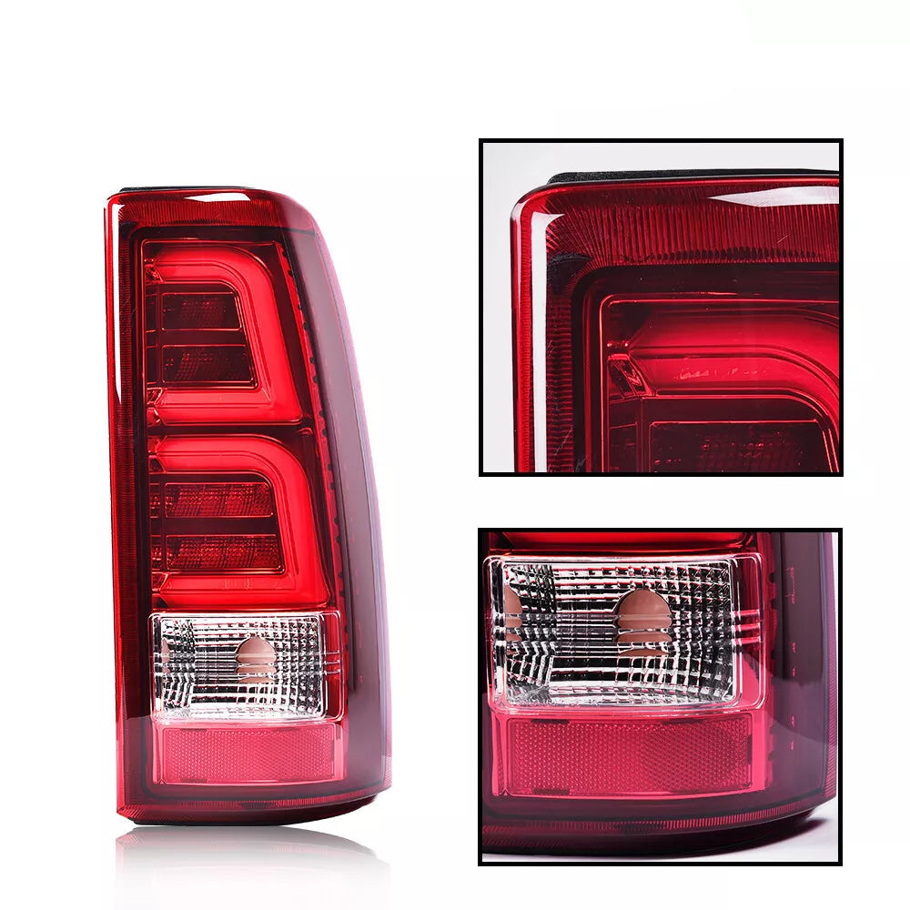 Led Red Tube Drl Taillights 99-06 Silverado/Sierra