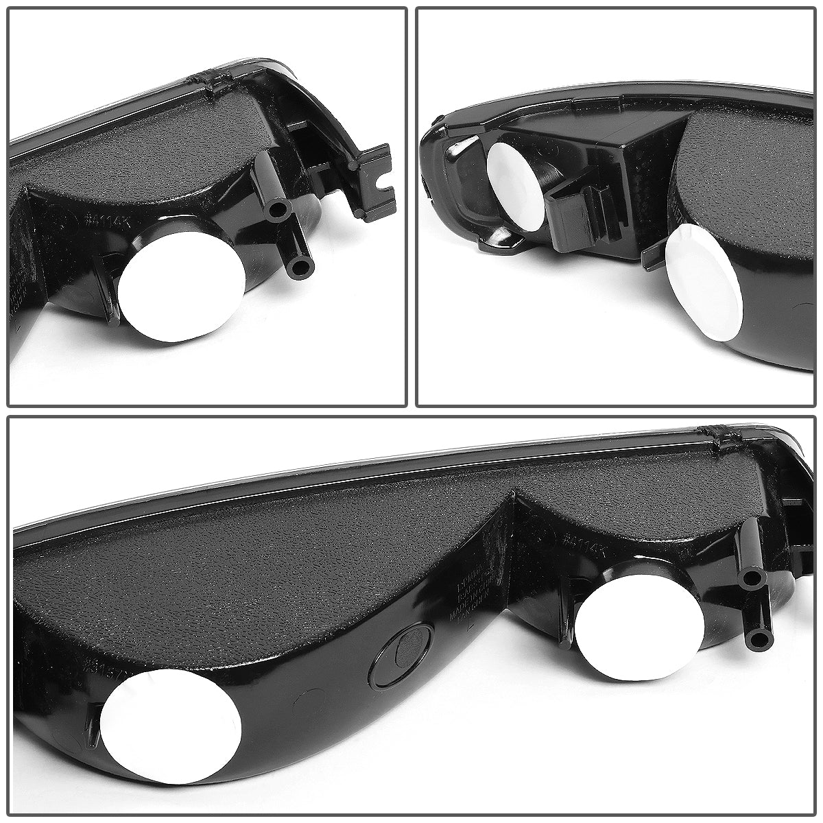 Clear Black Headlights | 99-07 GMC Sierra