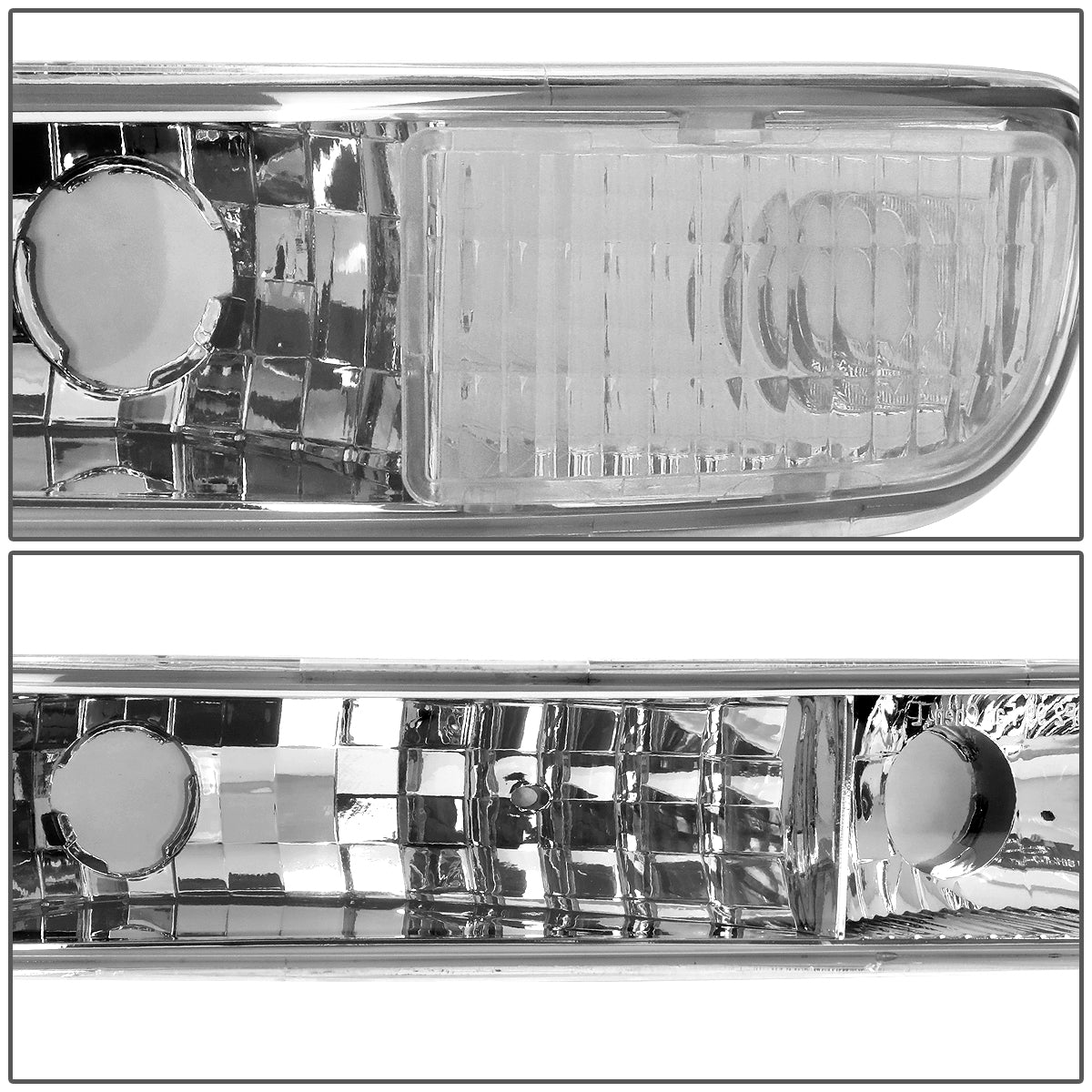 Clear Chrome Headlights | 99-07 GMC Sierra