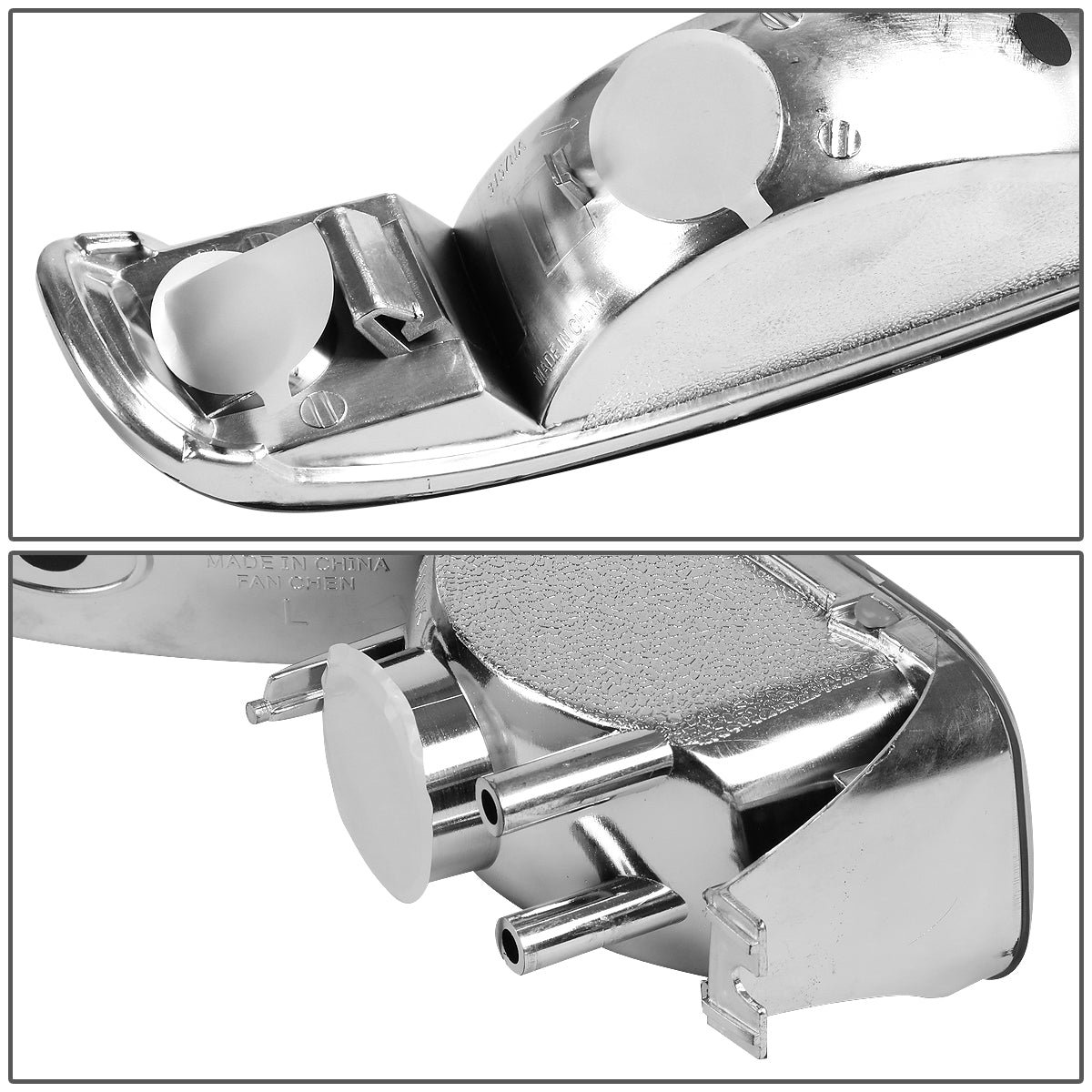 Clear Chrome Headlights | 99-07 GMC Sierra