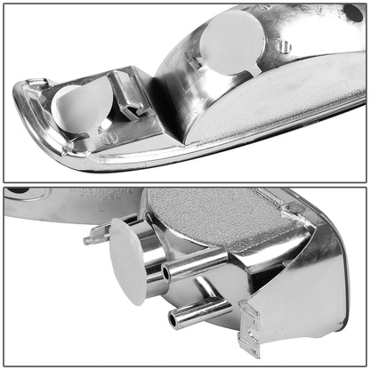 Clear Chrome Headlights | 99-07 GMC Sierra