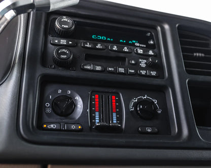 Chevy | GMC NBS 2003-2006 Billet Dual Zone Climate Control Knobs, For Manual Slider Control