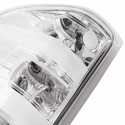 Clear Chrome Tail Lights 2007-2013 Chevy Silverado