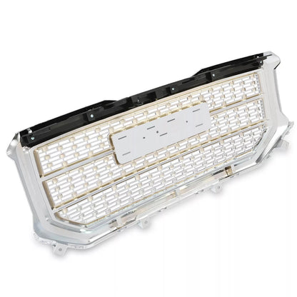 Chrome Mesh Grille 16-18 GMC Sierra 1500
