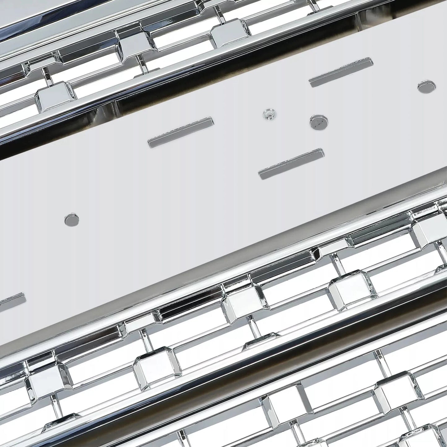 Chrome Mesh Grille 16-18 GMC Sierra 1500