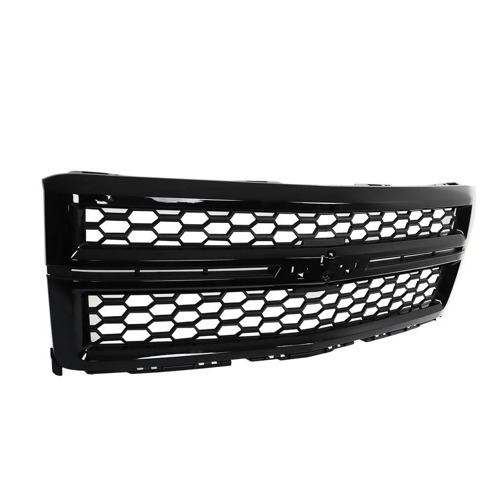 Black Honeycomb Grille 14-15 Silverado 1500