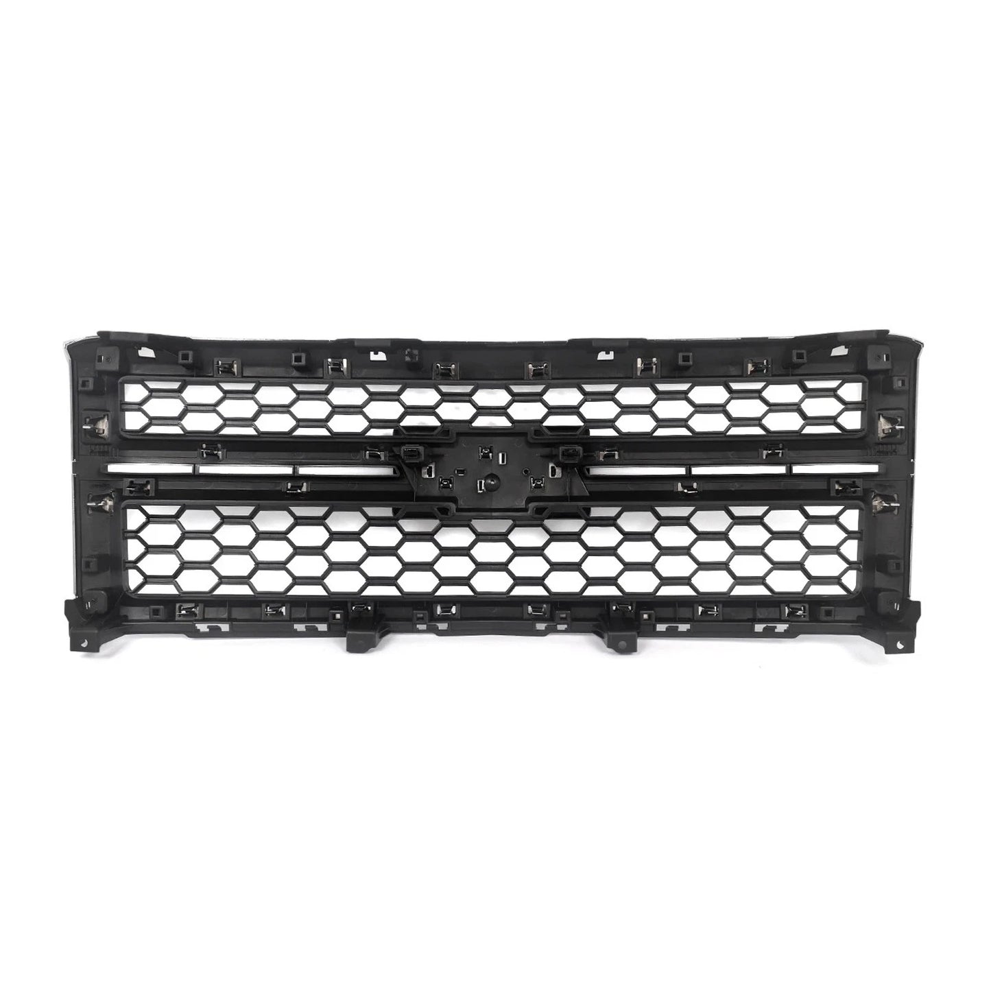 Chrome/Black Honeycomb Grille 14-15 Silverado 1500