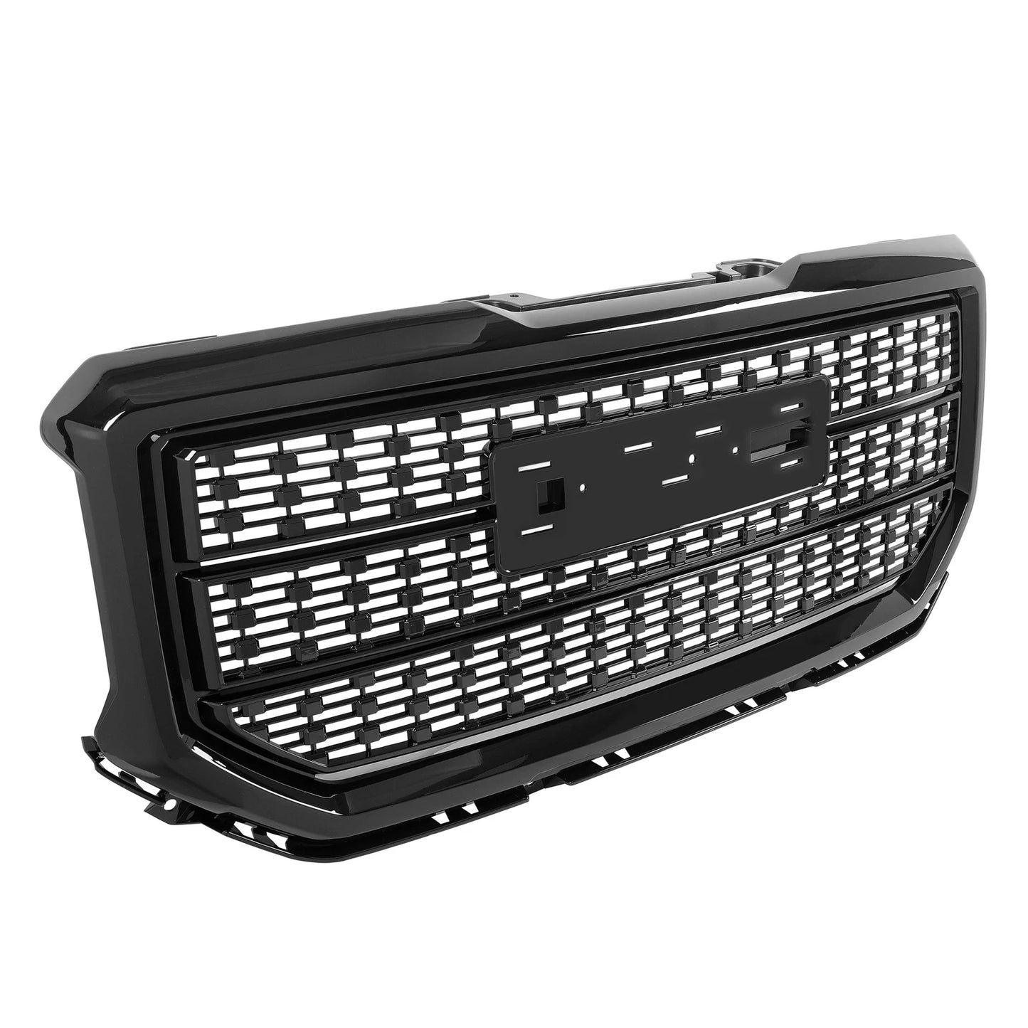 Black Mesh Grille 16-18 GMC Sierra 1500