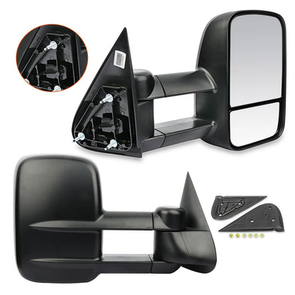Manual Extending Tow Mirrors 99-06 Silverado/Sierra