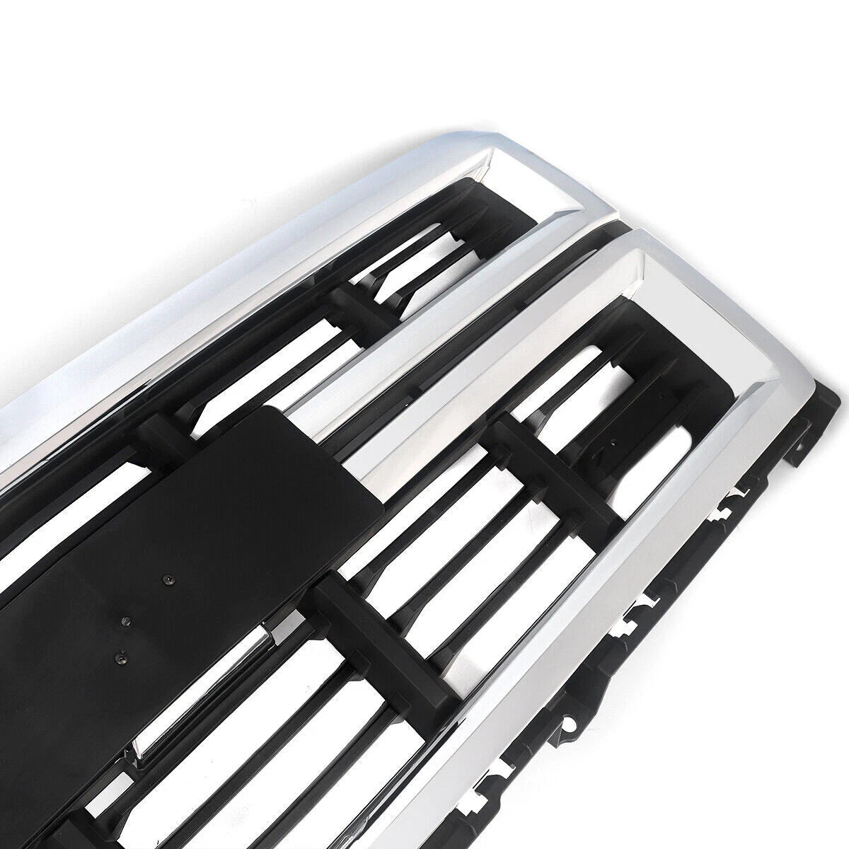 Chrome/Black Slats Grille 14-15 Silverado 1500