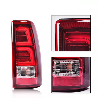 Led Red Tube Drl Taillights 99-06 Silverado/Sierra