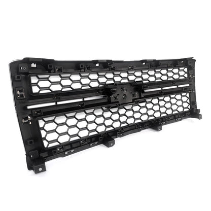 Chrome/Black Honeycomb Grille 14-15 Silverado 1500