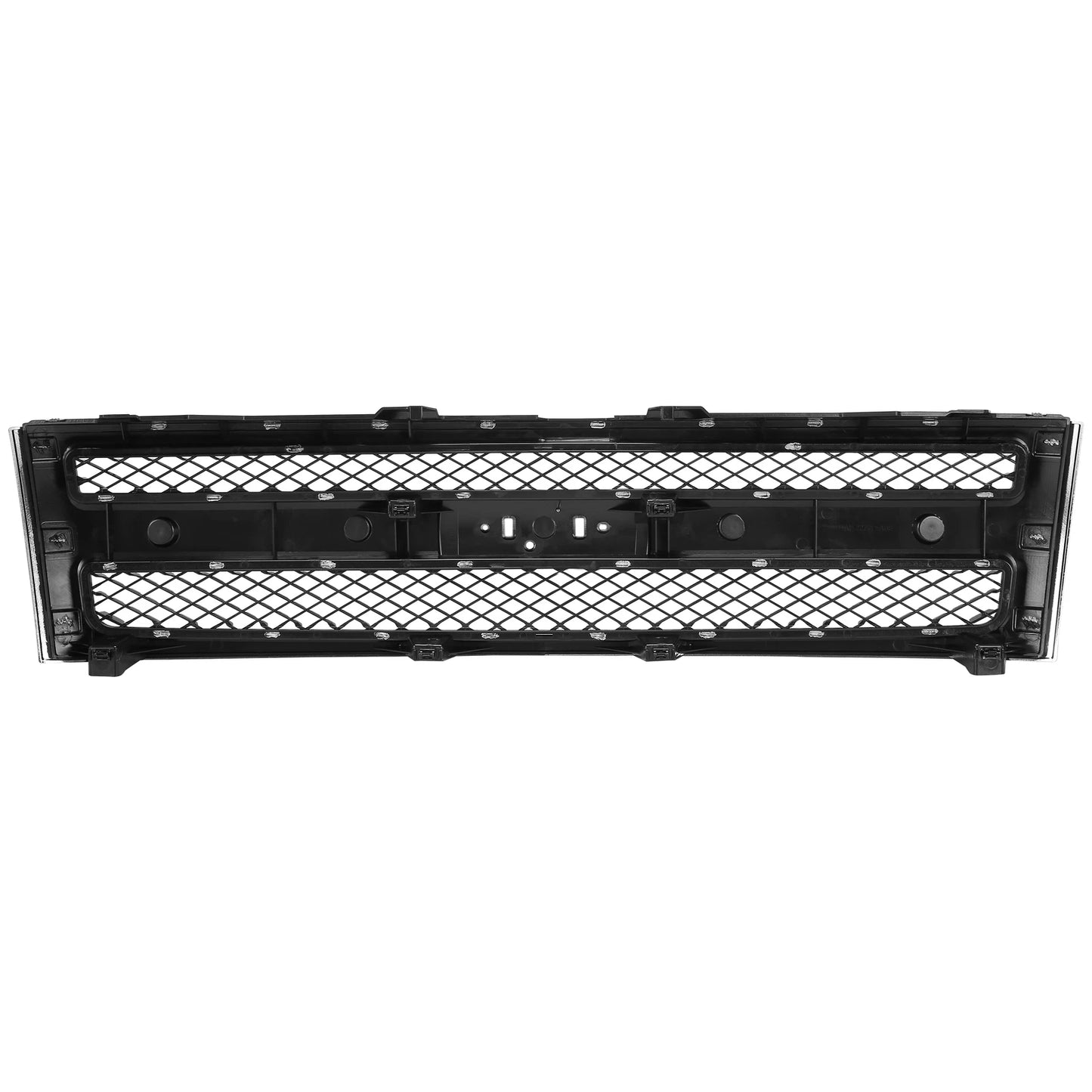 Chrome Grille Black Inserts 2007-2013 Chevy Silverado 1500