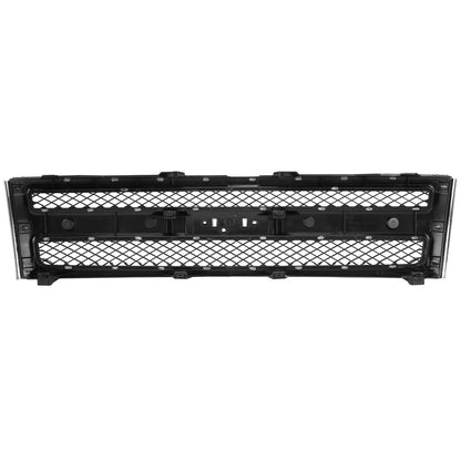 Chrome Grille Black Inserts 2007-2013 Chevy Silverado 1500