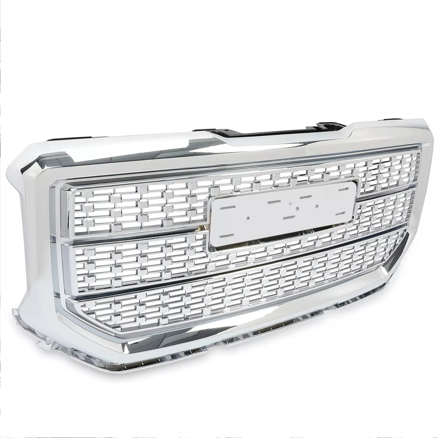 Chrome Mesh Grille 16-18 GMC Sierra 1500