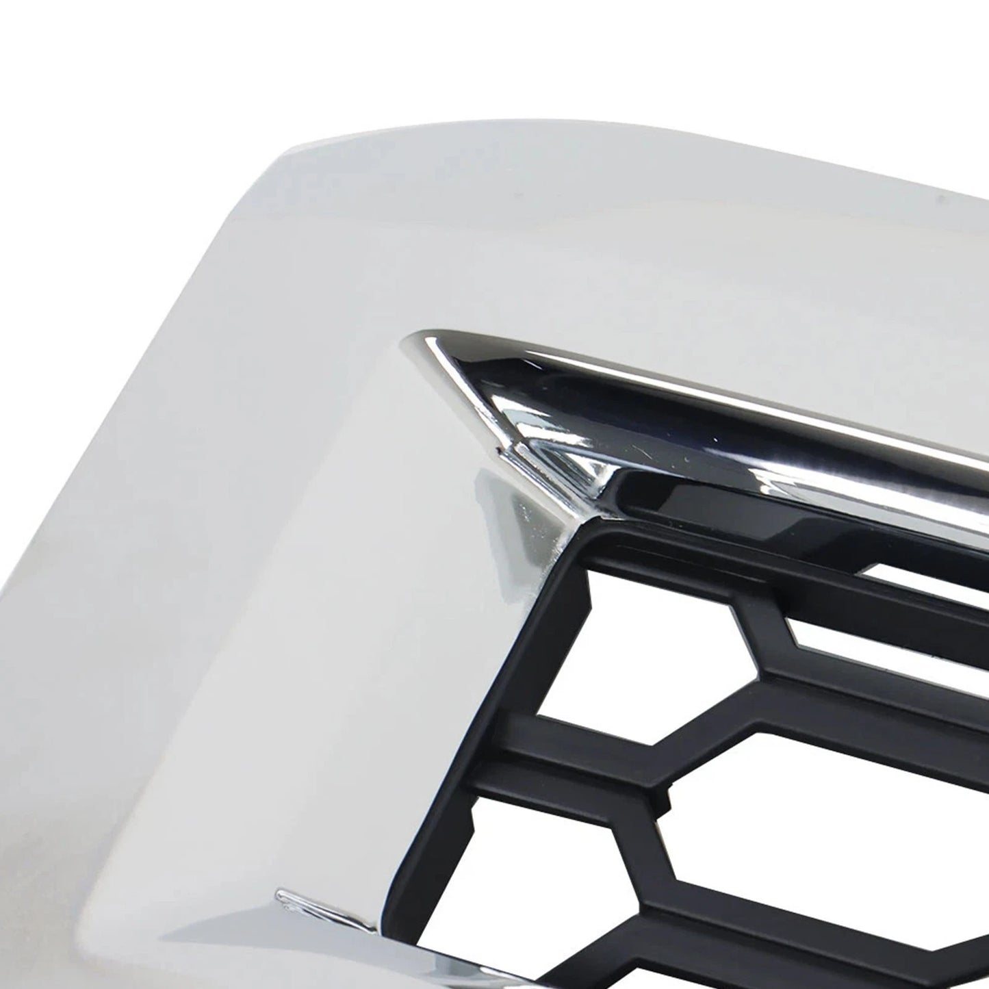Chrome/Black Honeycomb Grille 14-15 Silverado 1500