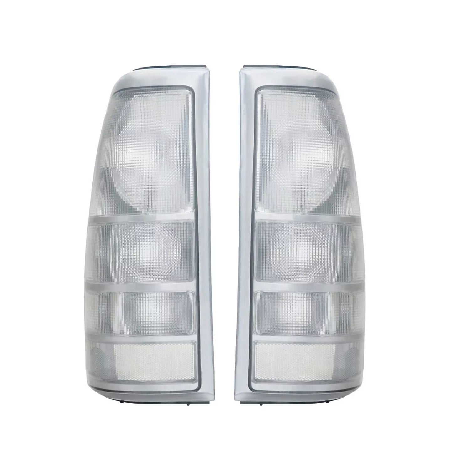 Genuine GM Pair Of Rear License Plate Light Lenses For 99-07 Silverado Sierra With Step – OEM 15049280