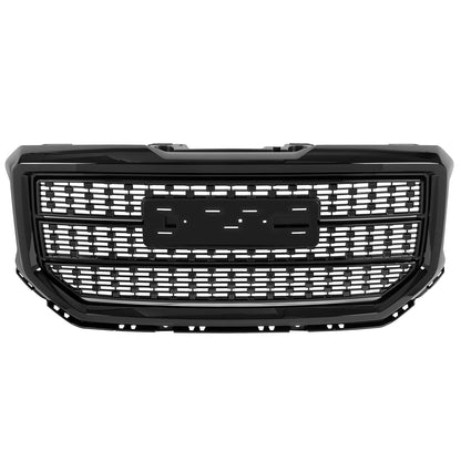 Black Mesh Grille 16-18 GMC Sierra 1500