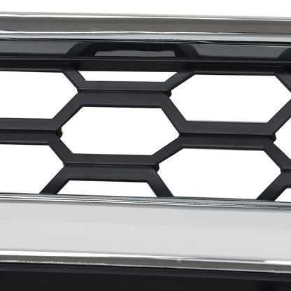 Chrome/Black Honeycomb Grille 14-15 Silverado 1500