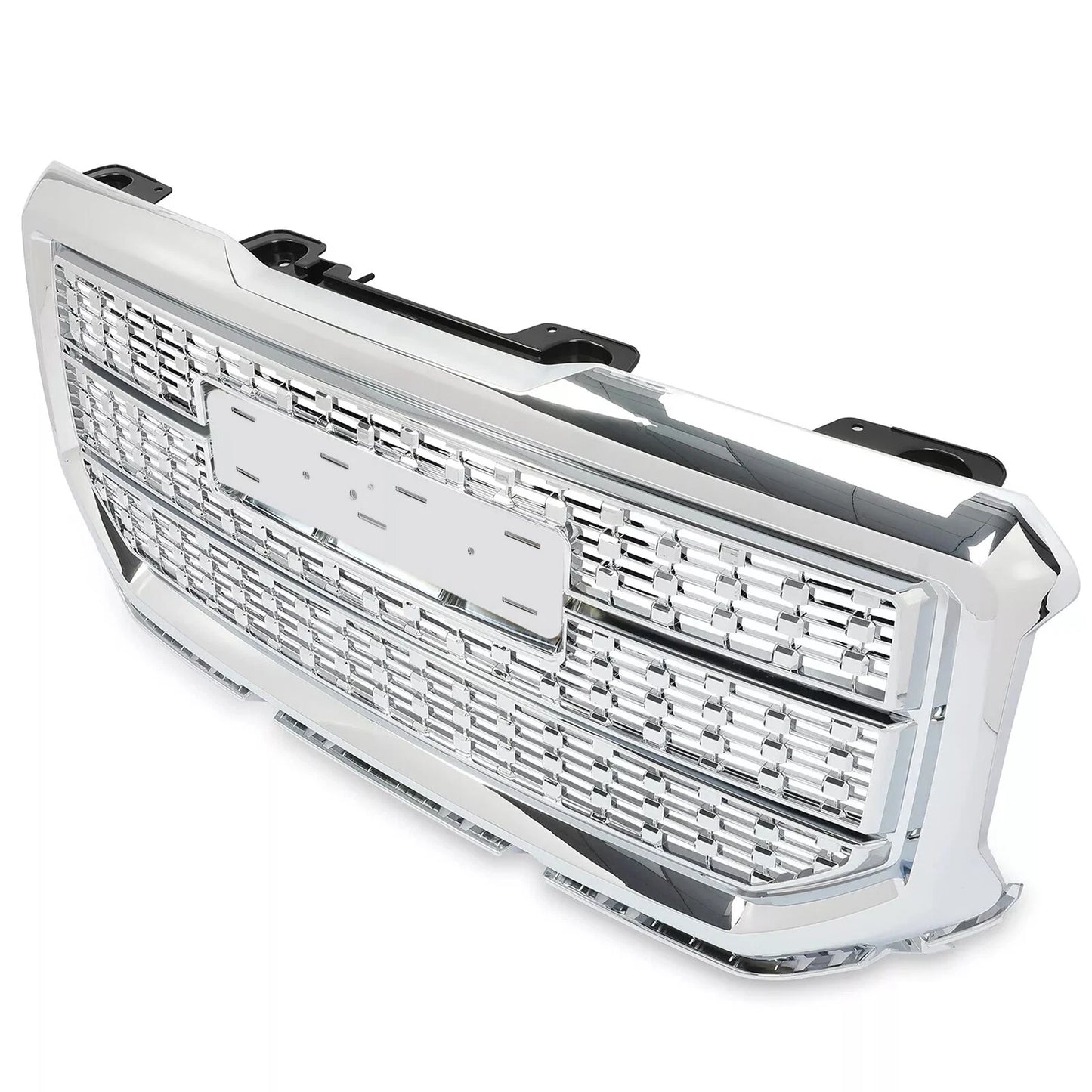 Chrome Mesh Grille 16-18 GMC Sierra 1500