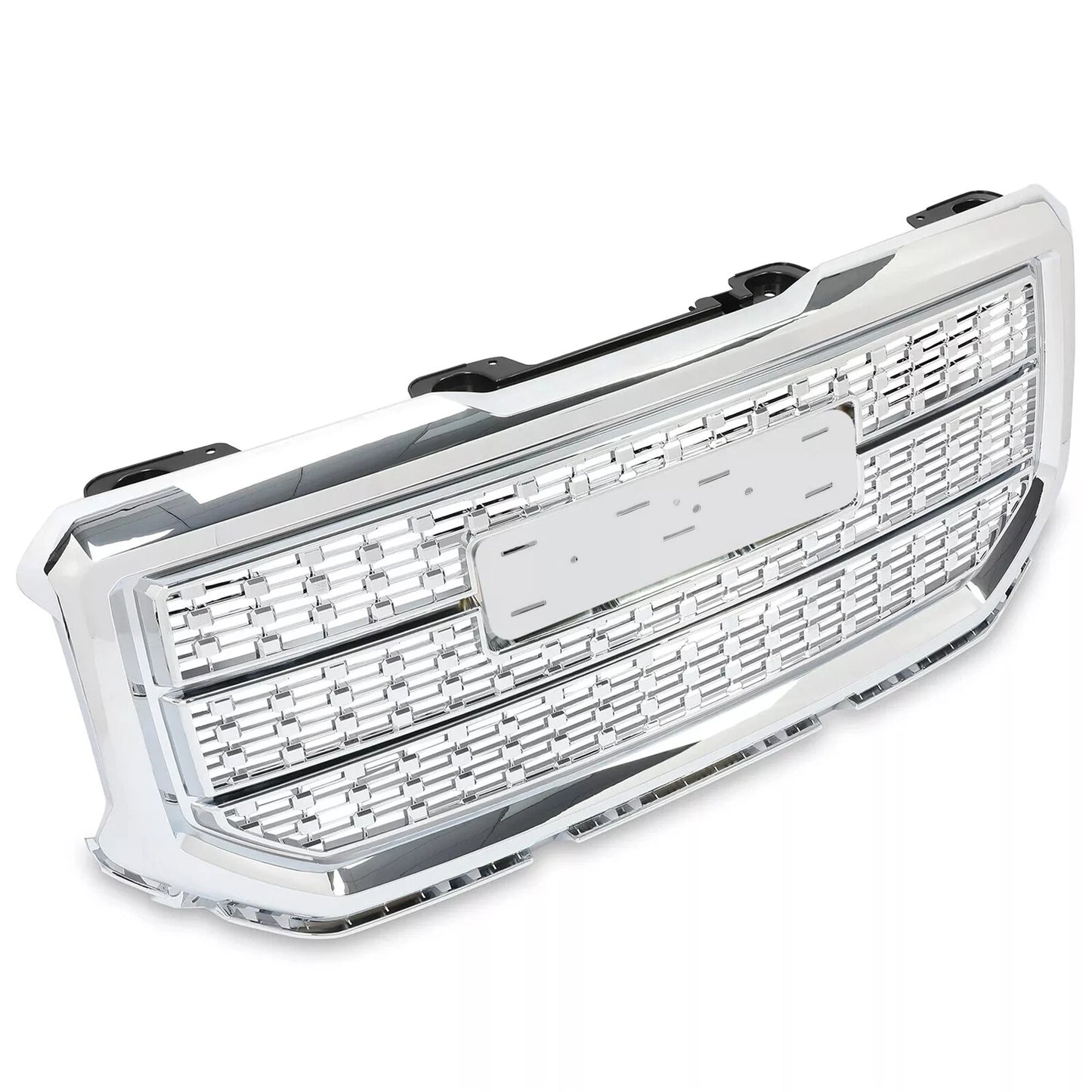 Chrome Mesh Grille 16-18 GMC Sierra 1500