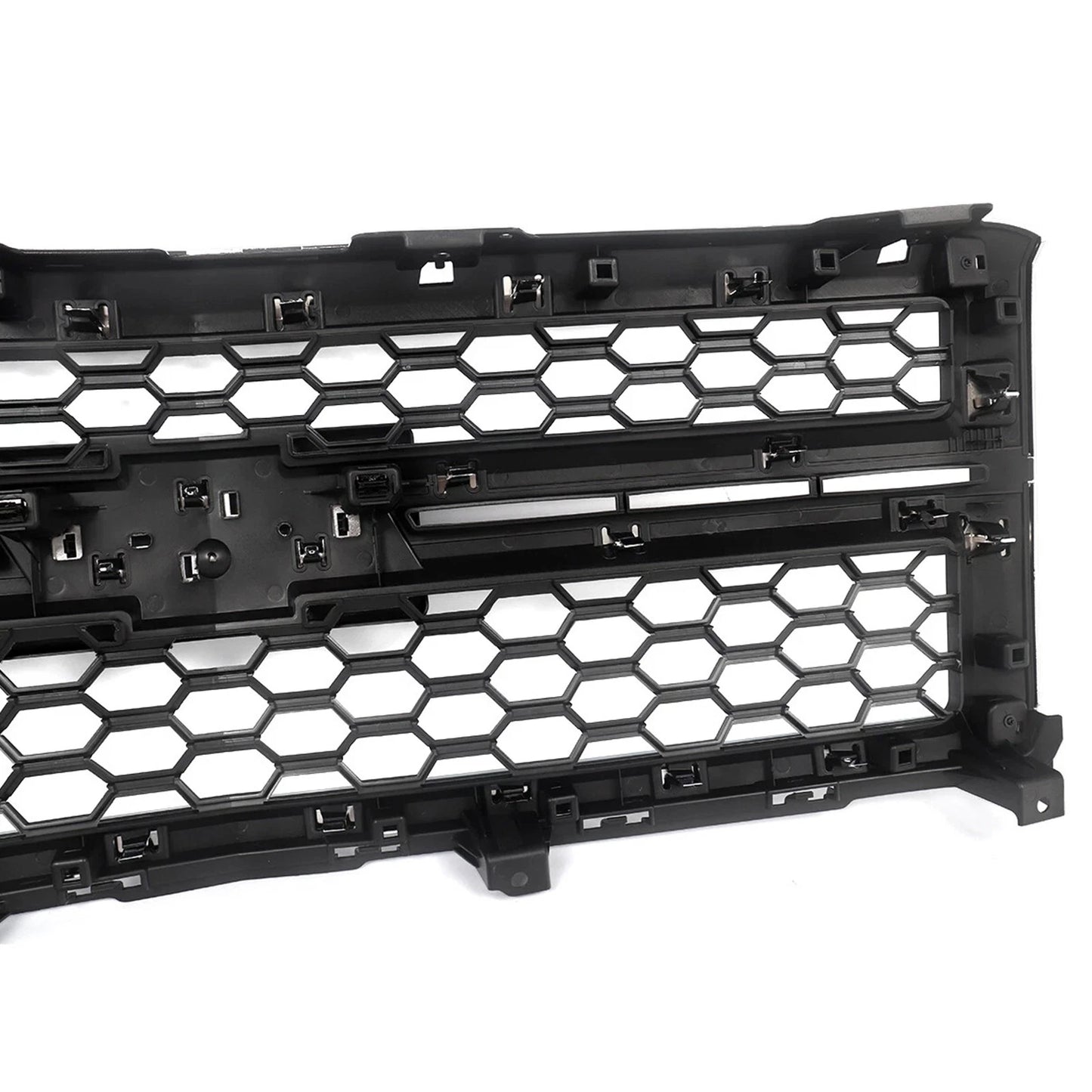 Chrome/Black Honeycomb Grille 14-15 Silverado 1500