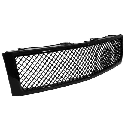 Black Mesh Grille 2007-2013 Chevy Silverado 1500