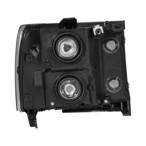 Chrome Headlights / Clear Reflector 2007-2013 GMC Sierra